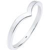 Elli Anello Donna Forma a V Impilarein Argento Sterling 925