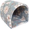 LUNA E TEO Luna&Teo Cuccia Igloo Pagoda Flowers Avio 1PZ