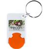 Portachiavi gettone colorato in plastica personalizzabile Trolex personalizzate o neutre