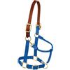 Weaver Equine Weaver Leather, Cavezza Regolabile in Nylon per Cavalli, Misura S, Blu