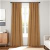 HPD Half Price Drapes Half Price Drapes vpch-140805 - 96 Signature Blackout Velvet Curtain, Amber Gold, 50 x 96