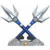 Hasbro, Power Rangers Mighty Morphin Lancia estensibile con effetti luce, colorata