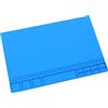 Spacnana Tappetino per Saldatura in Silicone Resistente Al Calore, Cuscinetto di Riparazione Isolante Antiscivolo, 15,9x4,1 Pollici per la Manutenzione Elettronica (blu scuro)