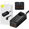 Baseus GaN3 Pro Caricatore da Muro / Multipresa 2xUSB + 2xUSB-C + AC, 100W (Nero)