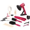Colorbaby Beauty Parrucchiere Giocattolo ragazza, Deluxe, Spazzola Capelli Asciugacapelli, Ferro luce e Suono, Funzioni realistiche, 17 pezzi, Giocattoli per ragazze, Gioco di bellezza per bambini, 3