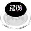 Ebony Fuller Shopp Young Gifted & Black Juneteenth Freedom Gioventù Bambino Ragazzi Ragazze PopSockets PopGrip per MagSafe