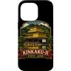 Funny Japan Lover Gifts Custodia per iPhone 14 Pro Max Kinkakuji Kyoto Giappone Golden Pavilion