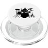 Cymbals Gift / Drummer Gifts for Men and Piatti Batterista Piatti per batteria PopSockets PopGrip per MagSafe