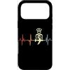 Magliette Retro Pilot Heartbeat Custodia per iPhone 17 Pro Max Pilota Battito cardiaco Retro Aereo Capitano Linea impulso