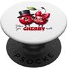 Sweet Fruit Love Designs I Love You Cherry Molto Carino Coppia Ciliegie PopSockets PopGrip Adesivo