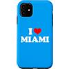 Amo l'abbigliamento di Miami Custodia per iPhone 11 Miami - I Heart Miami - Amo Miami