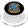 Teacher Thank You Class Term End Summer Divertente insegnante Apprezzamento Scuola Insegnamento Modulo Classe PopSockets PopGrip per MagSafe