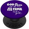 Joyfull Dio è buono tutto il tempo tutto il tempo Dio è buono PopSockets PopGrip Adesivo