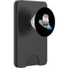 Beach Fun Designs Aloha Hawaii - Mucca hawaiana da surfista PopSockets PopWallet per MagSafe