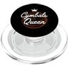 Cymbals Gift / Drummer Gifts for Men and Piatti Batterista Piatti per batteria PopSockets PopGrip per MagSafe