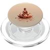 Buddha Designs by Kajiro Buddha astratto - fiore di loto - buddismo spirituale buddista PopSockets PopGrip per MagSafe