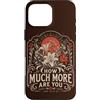 Faith & Purpose Christian Collective Custodia per iPhone 16 Pro Max Luke 12 22 31 Christian Faith Floral Bibbia Verse Vintage