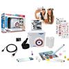 Lexibook, Starcam® Print, Camera Pack with Instant Printer, 3 Paper Rolls and Neck Strap, DJ130