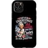 Funny Cruise Grandma In Her Eighties Tra Custodia per iPhone 11 Pro Mai sottovalutare la vecchia che naviga nei suoi ottant'anni