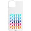 Funny Potter Tees & Gifts Custodia per iPhone 15 Plus Potter - Colorato