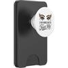 Sarcastic Makeup Lover Diva Attitude MUA Truccatore Winged Liner Fear Me MUA Cosmetologo Diva PopSockets PopWallet per MagSafe