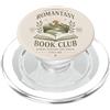 Bookworm Reading Fantasy Romance Book Romantasy Book Club Romance Fantasy Reader Amante dei libri PopSockets PopGrip per MagSafe