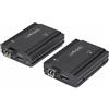 StarTech.com KVM Extender DisplayPort su fibra ottica, 4K 60Hz, kit di estensione, fino a 300m (multimodale) con moduli SFP+