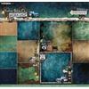 Blocco di carte scrap Gearhead's Workshop Background cm 20 x 20
