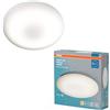 OSRAM Orbis Sensore Lampada a soffitto e parete 300mm, a prova di spruzzi, in alluminio bianco, protezione IP44, per bagno, corridoi e disimpegni