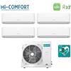 CLIMATIZZATORE QUADRI 9+9+9+12 HISENSE HI COMFORT DC INVERTER A++A+ LINEA 2026 GAS R-32 4AMW81U4RJC WI FI INCLUSO + SMART VOICE CONTROL