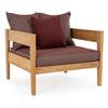 BIZZOTTO POLTRONA CON CUSCINI KOBO WINE - FSC 0806796