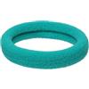 Whakano 100 elastici per capelli da donna, 4,3 cm, senza cuciture, elastici, per coda di cavallo, in nylon, spandex, per capelli, per donne, ragazze, uso quotidiano, blu mare