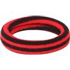 Whakano 100 elastici per capelli da donna, 4,3 cm, senza cuciture, elastici, per coda di cavallo, in nylon, spandex, per capelli, per donne, ragazze, uso quotidiano, colore rosso e nero