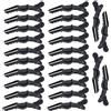 Sgehai Clip per capelli, clip per capelli, clip per capelli, clip per capelli, clip per capelli, clip per capelli, senza trace con nastro in silicone, fermagli per parrucchiere, clip per capelli (24 pezzi)