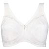 Ulla Popken Reggiseno Sostenitivo Senza Ferretto con Pizzo Bianco 100G 659343209-100G