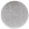 Astra Tappeto in pelliccia sintetica di alta qualità fluffy - tappeto da salotto - tappeto a pelo alto in pelle di agnello - accessorio decorativo in pelliccia d'argento rotonda Ø 35 cm