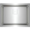 Teka | Lavello da incasso da 60 cm con vaschetta in acciaio inox con SilentSmart | AMERICAN PRO 60 M-XP 1B | Acciaio inossidabile | 59,5 x 46,8 x 20 cm