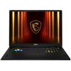 MSI Vector 18 HX AI A2XWJG-853IT Intel Core Ultra 9 275HX Computer portatile 45,7 cm (18") Quad HD+ 32 GB DDR5-SDRAM 1 TB SSD