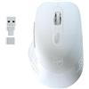 MOBILITY LAB - Omega - Mouse senza fili Bluetooth - Ergonomico, Ricevitore USB e USB-C, Clic Silenziosi, DPI regolabili, Compatibile con MacOS e Windows - Bianco
