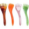 PartyKindom 4 Pz massaggiatore per la testa pettine per la testa gua sha pettine a denti larghi massaggiatore per i piedi per massaggiare da massaggio femminile piede attrezzo