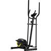 SPORTNOW Cyclette Ellittica per Casa con Bluetooth, Compatibile con App, 8 Livelli di Resistenza, Volano e Display LCD, Nero | Aosom Italy