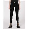 Diesel Slandy 0860S Donna Jeans W25/L30 Super Slim Skinny Cotone Nera Stretch
