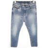 DIESEL D-Vider-T 087AD Jeans Da Uomo W28 Sweat Jogg Carota Cotone Stretch Blu
