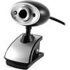 Ruilogod Clip On 2 LED BULB BULIT-IN MIC USB2.0 Fotocamera USB2.0 Webcam per PC portatile