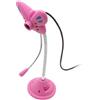 Ruilogod Farfalla USB PC Camera webcam con microfono viola