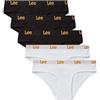 Lee Donna, Slip, Nero/Bianco, XS