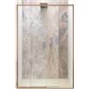 IMPALLI è casa IMPALLI Box Doccia H200 Cm Estensibile 147-150 Cm Cabina Doccia A Nicchia Anta Scorrevole Chiusura Magnetica Cristallo Temperato 6 Mm Trasparente Doppia Clip Sgancio (ORO ROSA SPAZZOLATO 150)