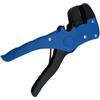 Electraline 59216 Pinza Spellacavi Spelafili Elettrici, Blu/Nero