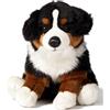 Uni-Toys - Cane di San Berno, seduto - 25 cm (altezza) - Cane di peluche - Peluche peluche