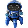 Generico Robot musicale - Giocattolo interattivo a forma di polipo elettrico, sensore di lampeggianti | Robot intelligente da compagnia per bambini per il cortile 'asilo, la casa, il gioco di